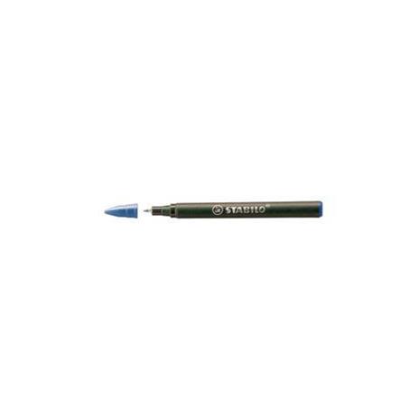 Cartuccia per Penna Roller ergonomica - STABILO EASYOriginal - Tratto M (0,5 mm) - Colore Blu - 2