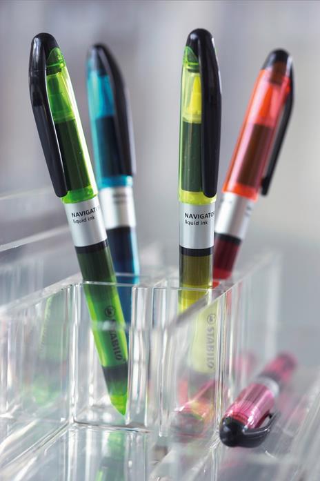 Evidenziatore - STABILO NAVIGATOR - Confezione da 10 - Giallo - 5