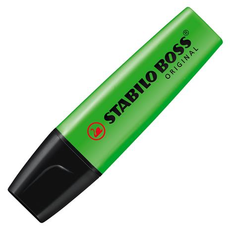 Evidenziatore - STABILO BOSS ORIGINAL - Verde - 6