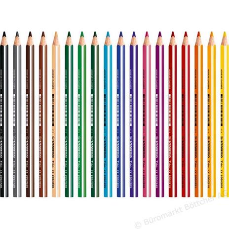 Matita colorata triangolare - STABILO Trio thick - Blu viola