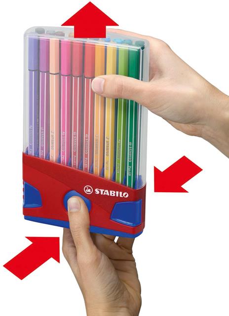 STABILO Pen 68 marcatore Multicolore 20 pz - 5