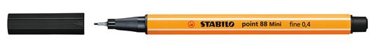 Fineliner - STABILO point 88 Mini - Astuccio da 8 - Colori assortiti - 3