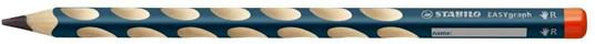 Matita Ergonomica triangolare - STABILO EASYgraph per Mancini in Petrolio - Gradazione HB - 6