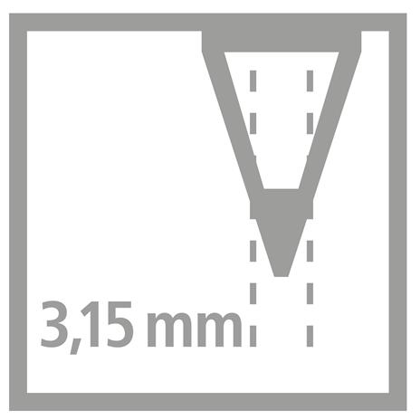 Matita Ergonomica triangolare - STABILO EASYgraph per Destrimani in Petrolio - Gradazione HB - 8
