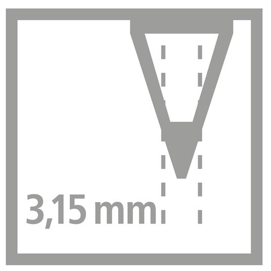Matita Ergonomica triangolare - STABILO EASYgraph per Destrimani in Petrolio - Gradazione HB - 8