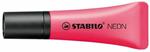 Evidenziatore STABILO Neon rosa. Confezione 10 pezzi