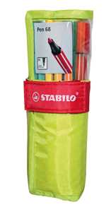 Cartoleria Pennarello Premium - STABILO Pen 68 - Rollerset con 25 Colori assortiti STABILO