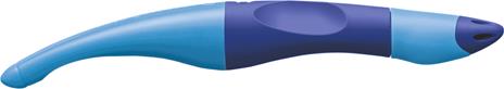 Penna Roller Ergonomica - STABILO EASYoriginal per Destrimani in Blu/Azzurro - Cartuccia Blu inclusa - 4