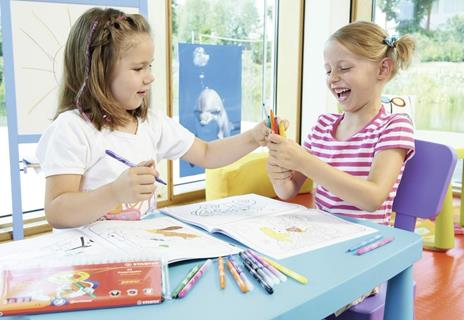 Pennarello - STABILO power - Punta Media - Astuccio da 15 - Colori assortiti - 7