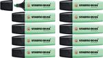 Evidenziatore verde pastel STABILO boss (5)