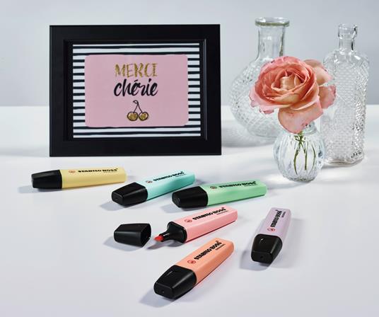 Evidenziatore - STABILO BOSS ORIGINAL Pastel - Rosa Antico - 4