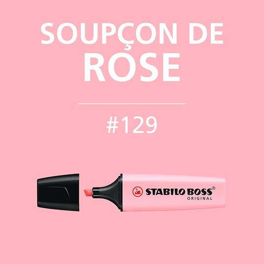 Evidenziatore - STABILO BOSS ORIGINAL Pastel - Rosa Antico - 13