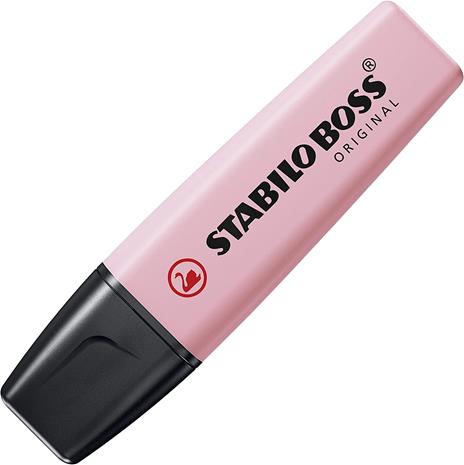 Evidenziatore - STABILO BOSS ORIGINAL Pastel - Pack da 1 - Rosa Antico - 2