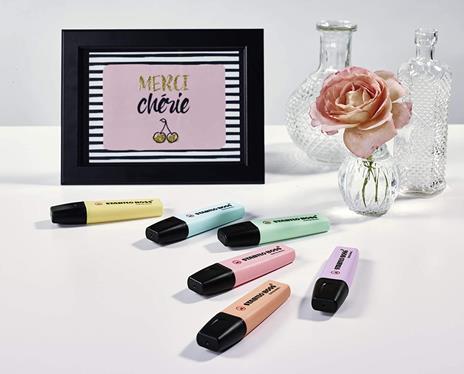 Evidenziatore - STABILO BOSS ORIGINAL Pastel - Pack da 1 - Rosa Antico - 4