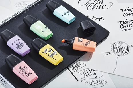 Evidenziatore - STABILO BOSS MINI Pastellove 2.0 - Carta da Zucchero - 3