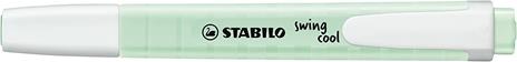Evidenziatore - STABILO swing cool Pastel - Pack da 2 - Menta/Glicine - 3