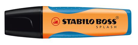Evidenziatore - STABILO BOSS SPLASH - Arancione - 8