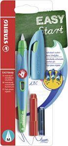 STABILO EASYbirdy penna stilografica Sistema di riempimento della cartuccia Blu, Verde 1 pz