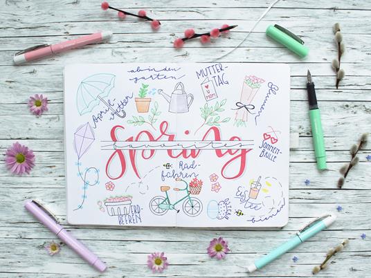 Penna Stilografica - STABILO beFab! Pastel in Turchese - Cartuccia Blu inclusa - 4