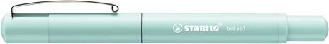 Penna Stilografica - STABILO beFab! Pastel in Turchese - Cartuccia Blu inclusa - 5