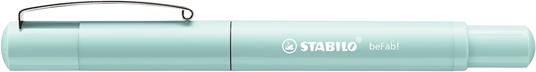 Penna Stilografica - STABILO beFab! Pastel in Turchese - Cartuccia Blu inclusa - 5
