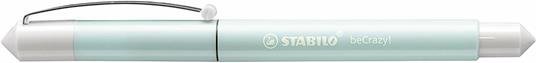 Penna Stilografica - STABILO beCrazy! Pastel in Turchese - Cartuccia Blu inclusa