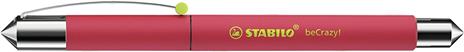 Penna Stilografica - STABILO beCrazy! Uni Colors in Rosso Anguria - Cartuccia Blu inclusa
