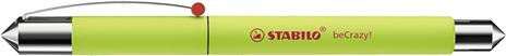 Penna Stilografica - STABILO beCrazy! Uni Colors in Kiwi - Cartuccia Blu inclusa