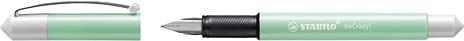 Penna Stilografica - STABILO beCrazy! Uni Colors in Kiwi - Cartuccia Blu inclusa - 5