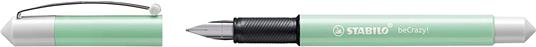 Penna Stilografica - STABILO beCrazy! Uni Colors in Kiwi - Cartuccia Blu inclusa - 5
