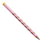 Matita Ergonomica triangolare - STABILO EASYgraph per Mancini in Rosa Pastel - Gradazione HB