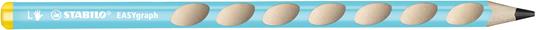 School Set - STABILO EASYgraph in Blu per Mancini - con Gomma + Temperino - 2