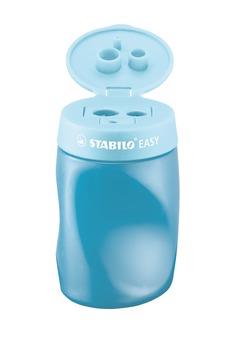 School Set - STABILO EASYgraph in Blu per Mancini - con Gomma + Temperino - 4