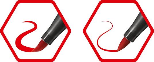 Pennarello Premium con punta a pennello - STABILO Pen 68 brush - ARTY - Astuccio da 18 - Colori assortiti - 7