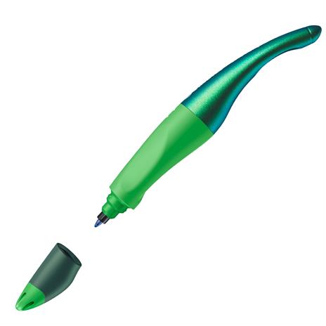 Penna roller STABILO EASYoriginal Holograph per destrimani Verde. Con 1 ricarica blu - 3