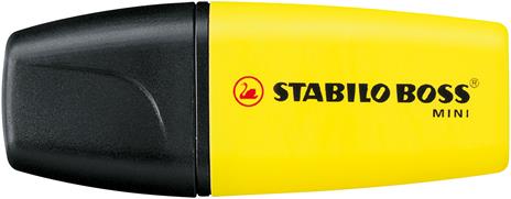 Evidenziatore - STABILO BOSS MINI - Astuccio da 3 - Giallo/Arancione/Verde - 2
