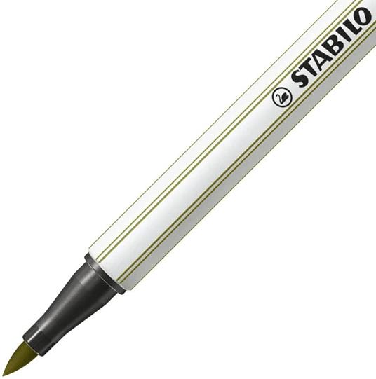pennarelli Stabilo pen 68 brush confezione da 12 pz