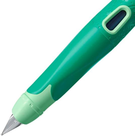 Penna Stilografica Ergonomica - STABILO EASYbirdy 3D Wildlife - Destrimani - Punta Standard - Chiave di regolazione inclusa - 3