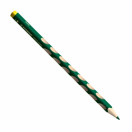 Matita colorata Ergonomica - STABILO EASYcolors - per Mancini - Astuccio da 12 + temperino - Colori assortiti - 2