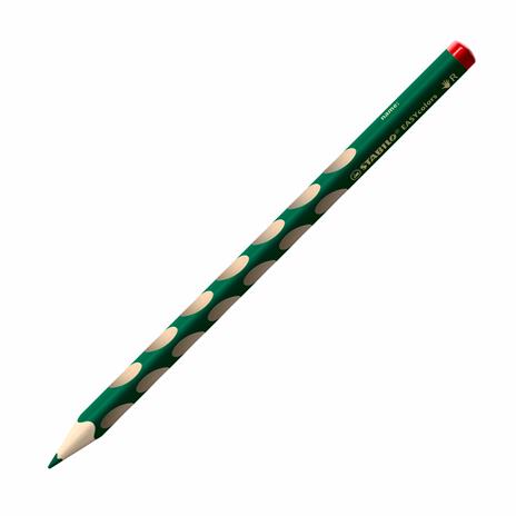 Matita colorata Ergonomica - STABILO EASYcolors - per Destrimani - Astuccio da 12 + temperino - Colori assortiti - 2