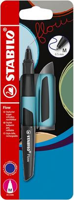 Penna a sfera - STABILO Flow in Ghiaccio - Pack da 1 - Cartuccia inclusa