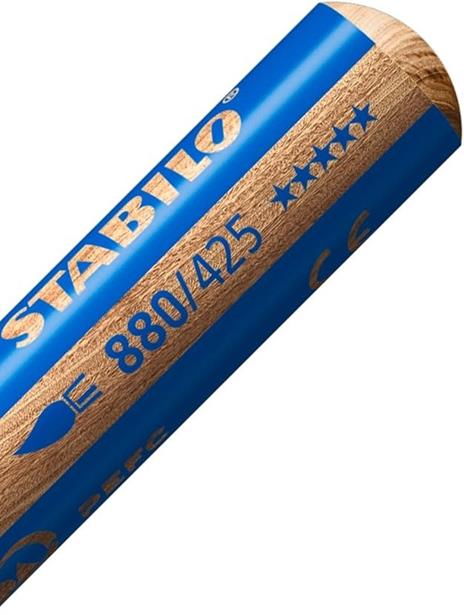 Matita colorata Multi-Funzione - STABILO woody 3 in 1 - 30 Years Edition - Tigre - Astuccio da 6 - con Temperino - 8