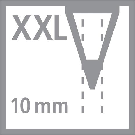 Matita colorata Multi-Funzione - STABILO woody 3 in 1 - 30 Years Edition - Astuccio da 10 - con Temperino - 8