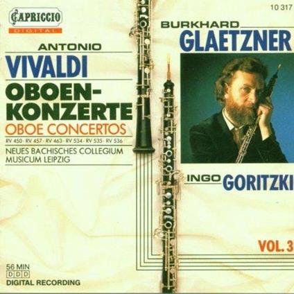 Concerti per oboe - CD Audio di Burkhard Glaetzner