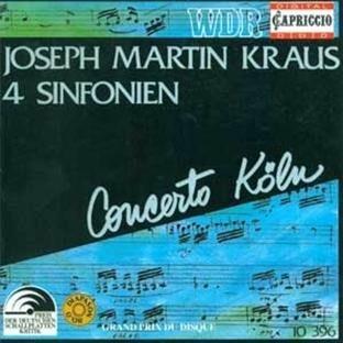 Sinfonie vol.1 - CD Audio di Joseph Martin Kraus