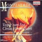 Vespro dell'Ascensione - CD Audio di Claudio Monteverdi
