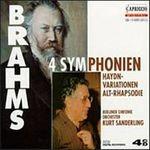 Sinfonie complete - Variazioni Haydn - CD Audio di Johannes Brahms,Kurt Sanderling