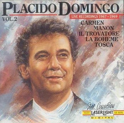 Placido Domingo - Live Recordings, 1967-1969 vol.2 - CD Audio