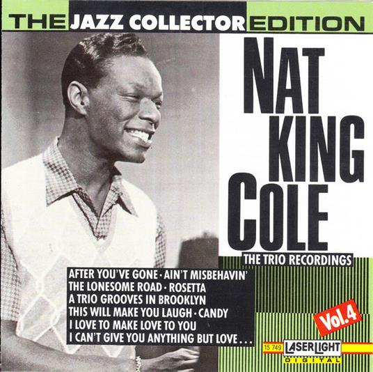 Trio Recordings vol.4 - CD Audio di Nat King Cole