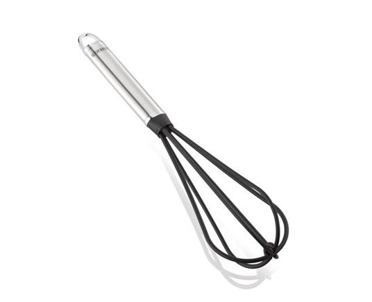 Leifheit 24062 frusta da cucina Frusta francese Nylon, Acciaio inossidabile Nero, Acciaio inossidabile